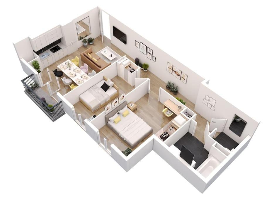 Paris & Disneyland - 2Min From Train Station - Free Private Parking Вилие-сюр-Марн Екстериор снимка